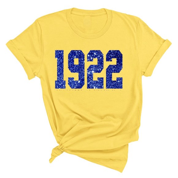 Sigma gamma rho tshirt/ 1922 glitter  tshirt - Picture 2 of 2